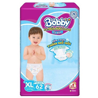Tã dán bobby Xl 62 miếng