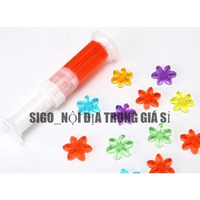Gel khử mùi bồn cầu hình bông hoa Combo 14 cây Gel thơm làm sạch khử mùi vệ sinh 7 mùi hương SIGO