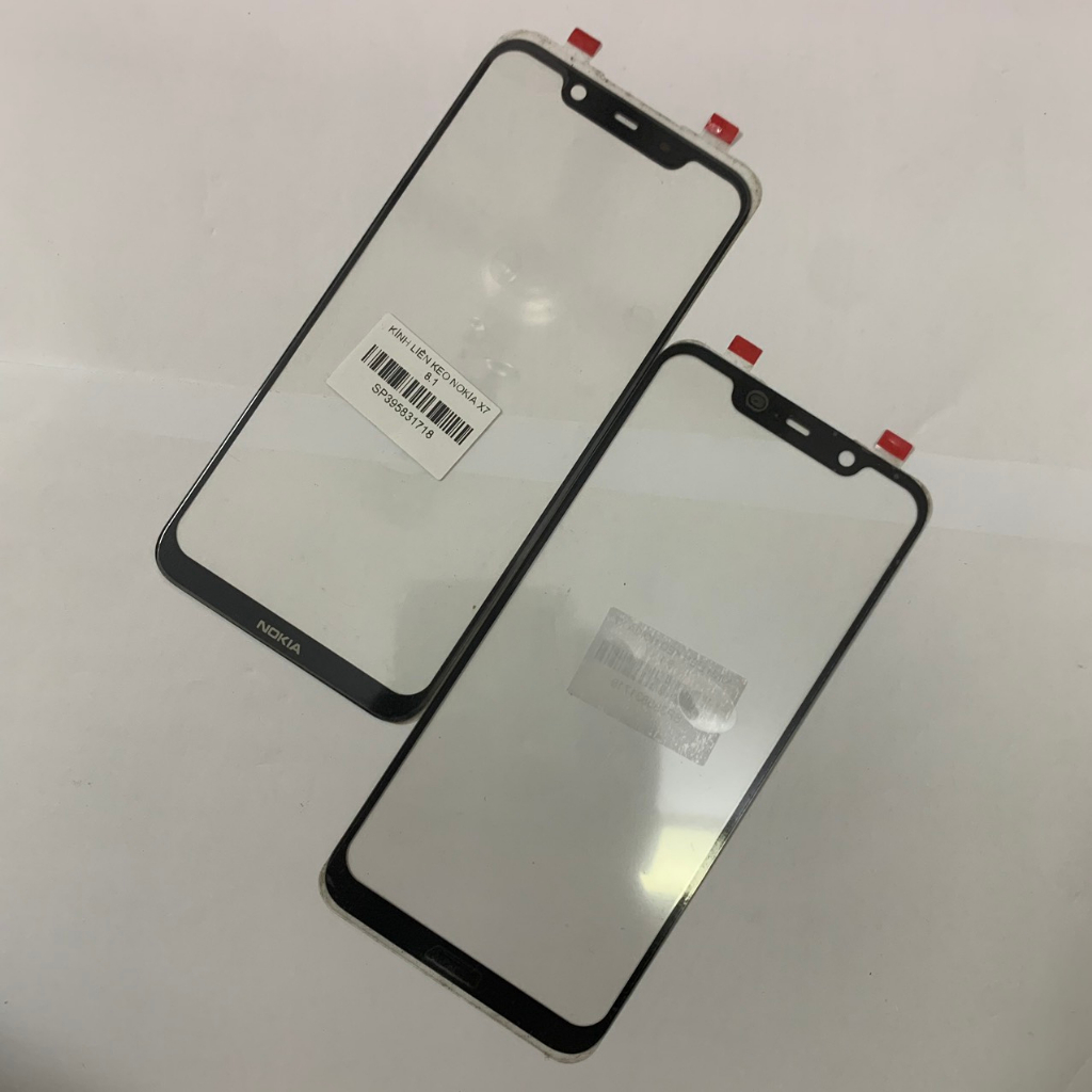 Kính Nokia X7 8.1 + keo oca