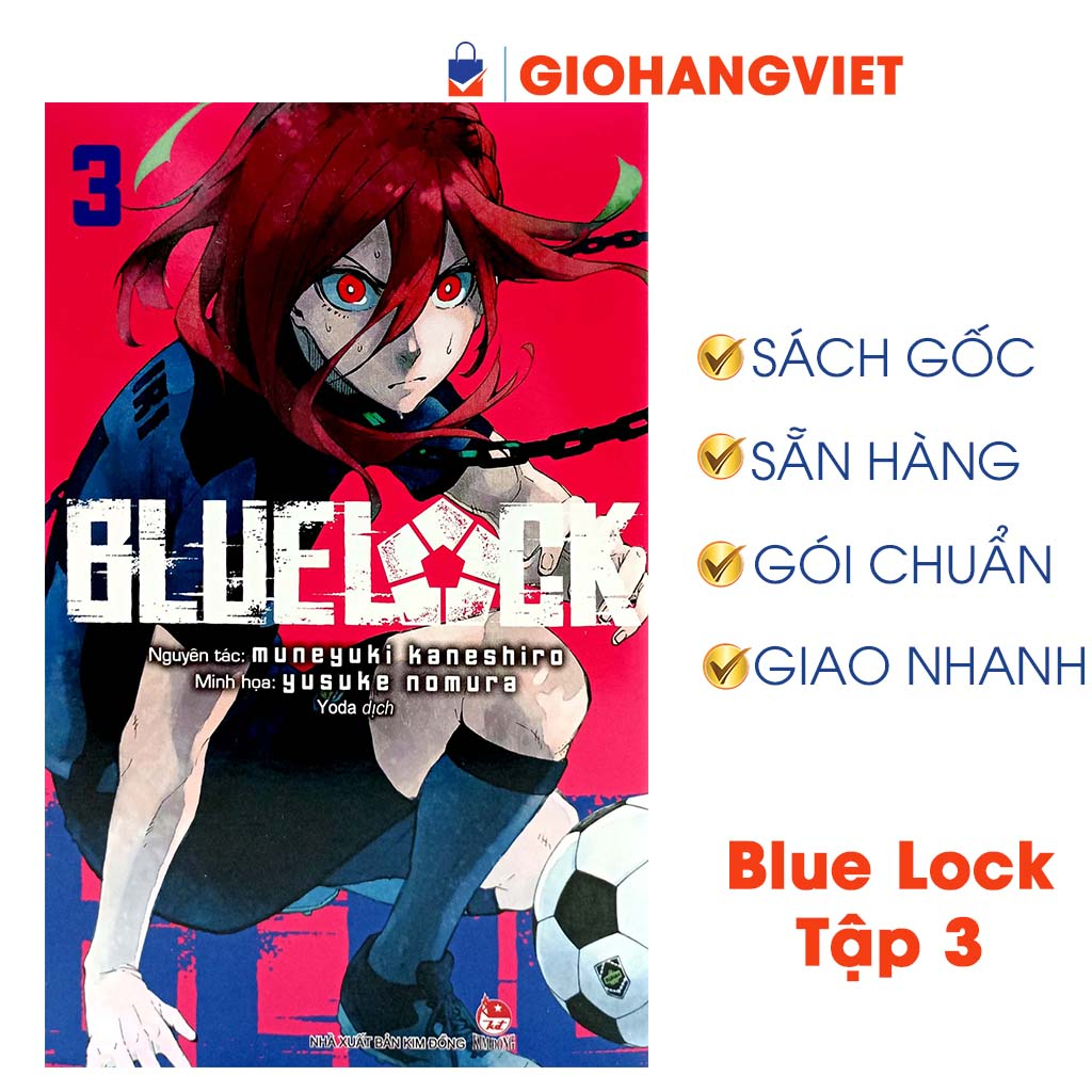 Truyện tranh Blue Lock Tập 3 - Tái bản