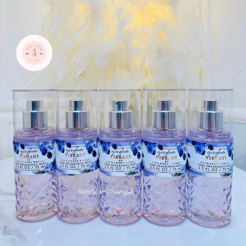 •𝐆𝐢𝐧𝐠𝐡𝐚𝐦 𝐕𝐢𝐛𝐫𝐚𝐧𝐭• Bath & Body Works - Sản phẩm dưỡng và xịt thơm toàn thân