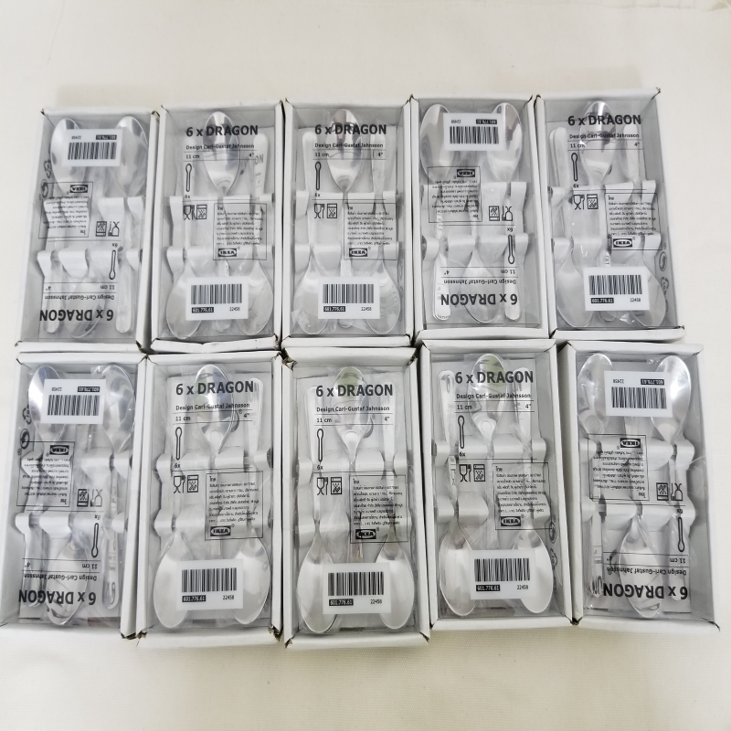 Set 6 Muổng Cà Phê Không Gỉ Dày Dặn Chắc Tay 11cm Trangnauth F132 - Thìa Cafe Dòng Hàng Cao Cấp Đẹp