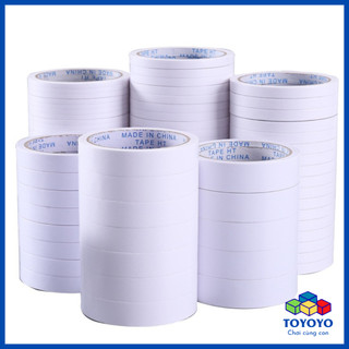 Băng dính 2 mặt kích thước 1cm/2cm làm thủ công