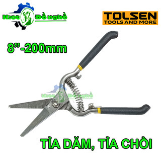 Kéo tỉa dăm, tỉa cành cây cảnh 8 inch tolsen 31019 - kéo cắt cành bonsai - kiot đồ nghề