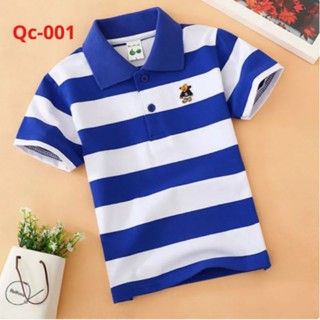 Áo Thun Bé Trai, Áo Phông Polo Cho Bé Trai Size 20-50kg4