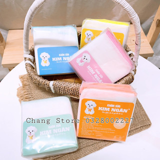 Khăn sữa 3 lớp kim ngân - khăn sữa xô cho bé
