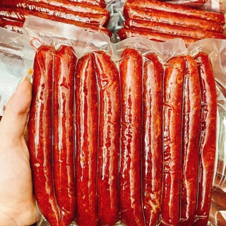 Lạp xưởng tôm đất sóc trăng 500gr | nghiện store | freeship