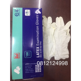 Lẻ 10 đôi găng tay y tế có bột Duy Hàng