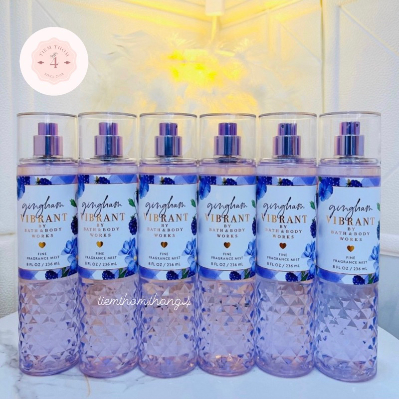 •𝐆𝐢𝐧𝐠𝐡𝐚𝐦 𝐕𝐢𝐛𝐫𝐚𝐧𝐭• Bath & Body Works - Sản phẩm dưỡng và xịt thơm toàn thân