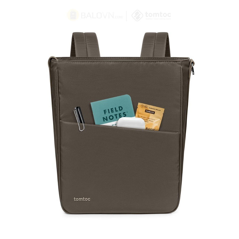 Túi Đeo Kiêm Balo Tomtoc H63 Slash Sling Bag Taupe Ultrabook 11 - 14 inch