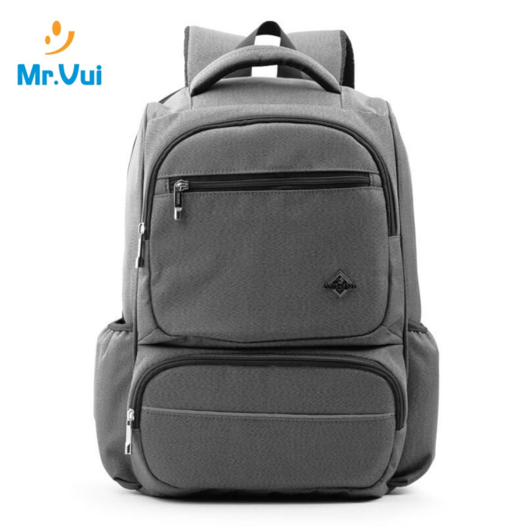 Balo laptop Mr Vui BLLT906 dành cho đi học và đi làm, ngăn laptop 14 inch (41 x 30 x 15 cm)