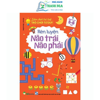 Sách - Rèn Luyện Não Trái Não Phải - Dành Cho Trẻ 5-6 Tuổi