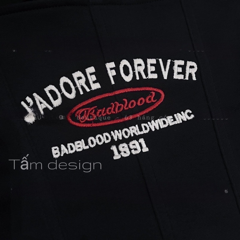 Set áo quây thêu mix quần jogger MPB