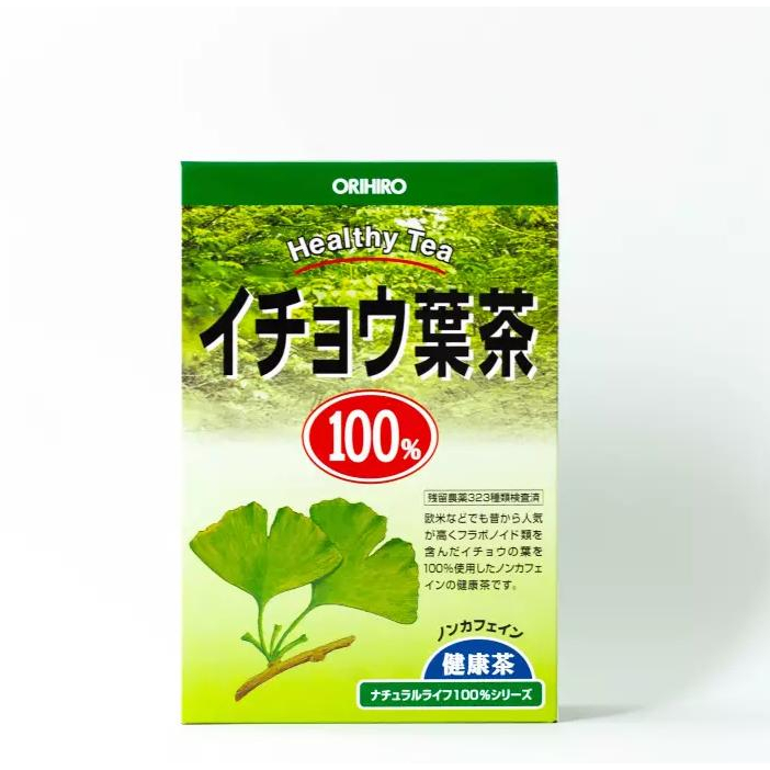 TRÀ LÁ BẠCH QUẢ GIÚP BỔ NÃO TĂNG TUẦN HOÀN MÁU CỦA NHẬT ORIHIRO (HỘP 26 TÚI LỌC)