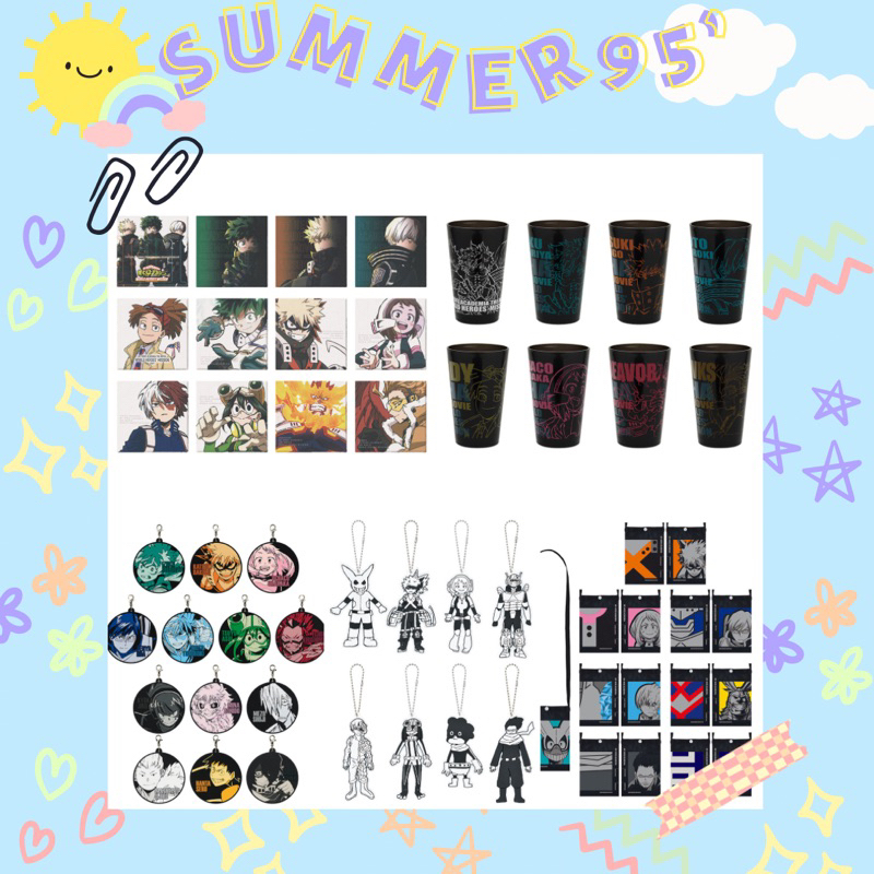 Tổng hợp goods chính hãng Ichiban Kuji Học Viện Anh Hùng/My Hero Academia