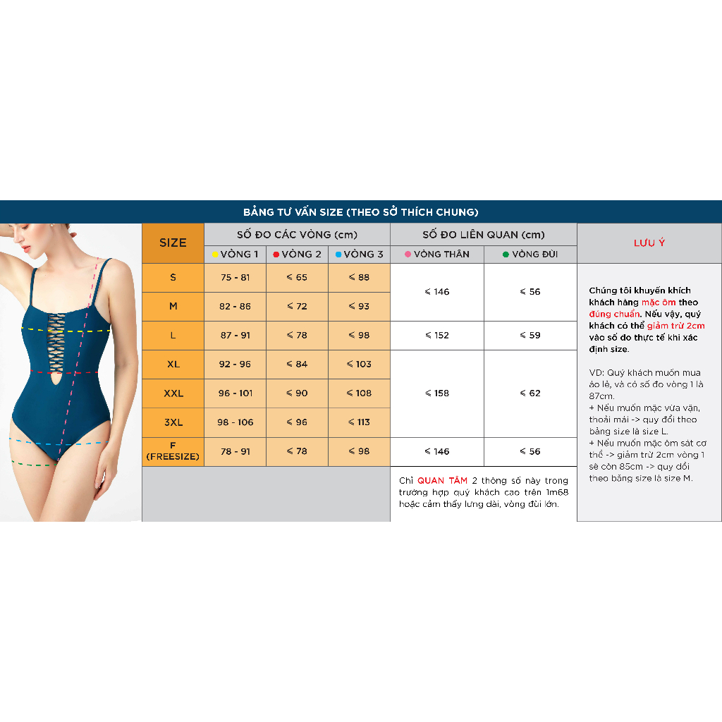 Đồ bơi nữ BIKINI PASSPORT kiểu Hai mảnh quần short, áo tay dài khóa kéo trước - màu Xanh Navy - BS367_NV