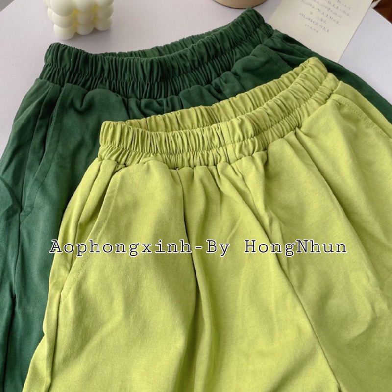Quần Short Nữ 3158 Chất Cotton Khô Form Dưới 70kg
