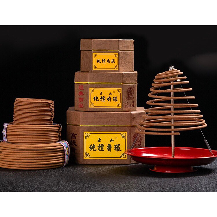 Nhang khoanh hương thiên nhiên không hóa chất, phong thủy xông nhà, thơm dịu nhẹ