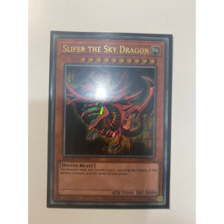 Thẻ bài yugioh slifer the sky dragon - lc01-en002 - ultra rare limited editon