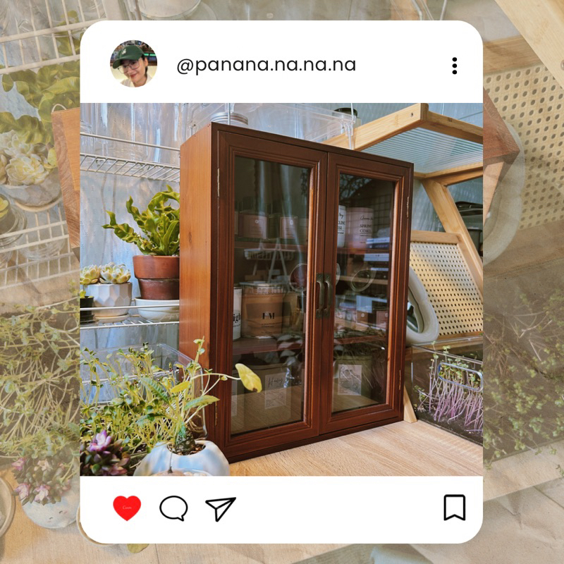 Tủ gỗ mini vintage MẪU SỐ 4 /Tiệm Chúi Gỗ/