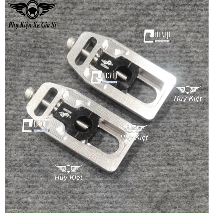 [Sale Khủng] Cặp Pát Tăng Sên, Kéo Gấp Nhôm CNC Gắn Xe Wave, Dream Hàng Cao Cấp 5577