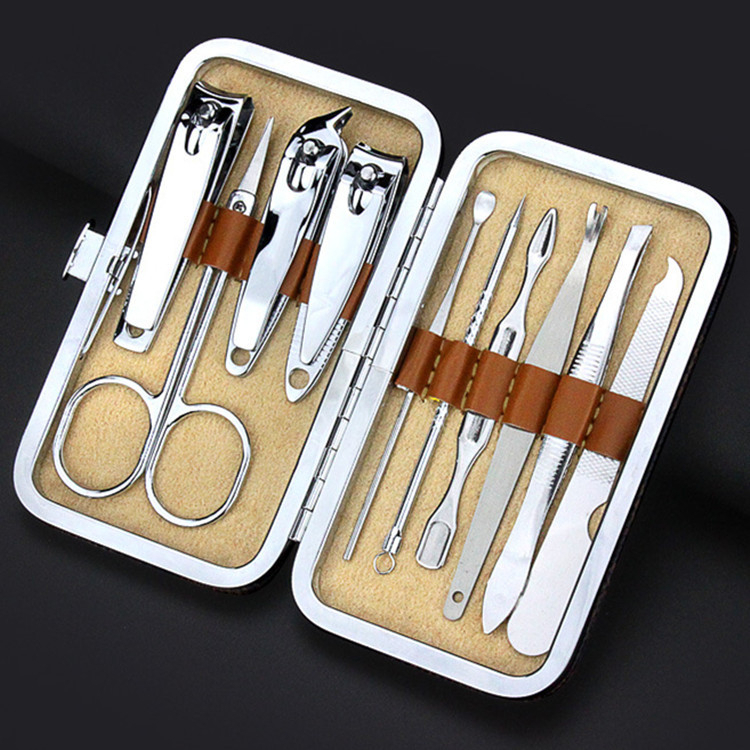 BỘ BẤM MÓNG TAY 10 MÓN kèm Hộp-trantothuy