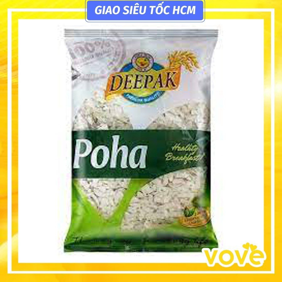 Gạo dẹp (Cốm dẹp) DEEPAK Poha Rice Flakes 500gr