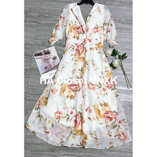 👗Đầm Maxi Voan Hoa Xuất Dư