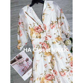 👗Đầm Maxi Voan Hoa Xuất Dư