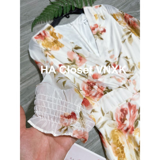 👗Đầm Maxi Voan Hoa Xuất Dư