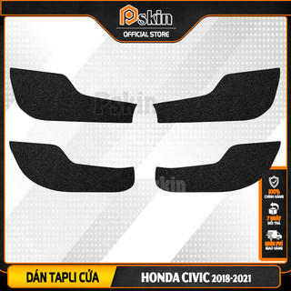Bộ 4 tấm Dán chống xước Tapli cửa ô tô  Honda-Civic-2018-2021
