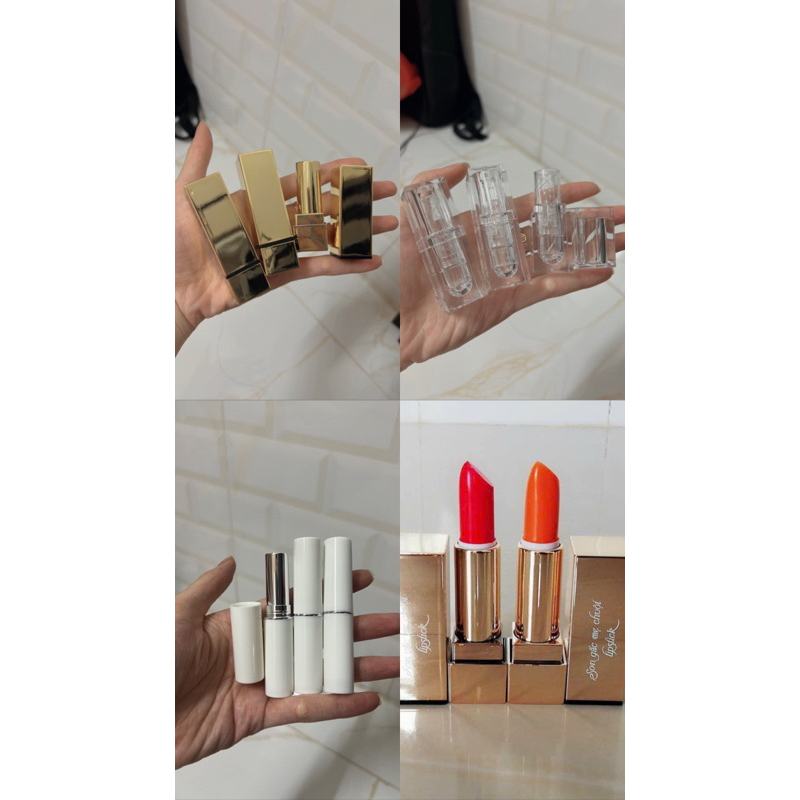 Vỏ son sáp trong suốt siêu xinh