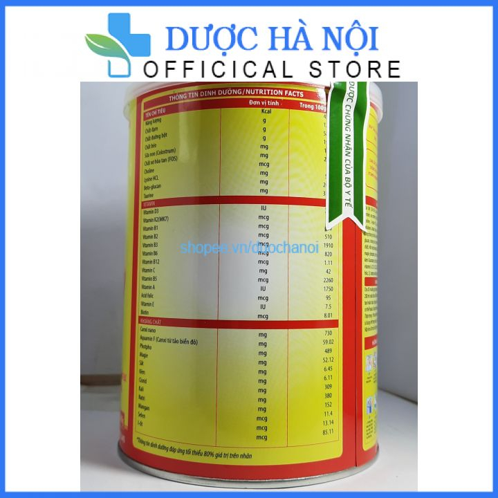 Sữa non Philatop Pensure Milk yến sào,sữa ong chúa, nhung hươu hộp 400g