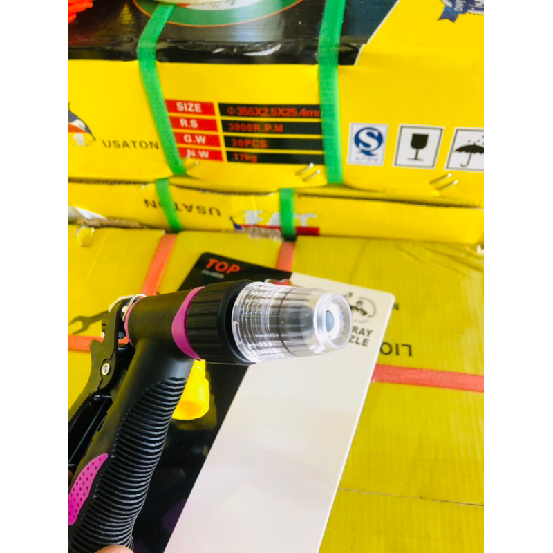 Vòi tưới cây đa năng Top-Vòi xịt tưới cây, vòi rửa xe 1 tia có tăng áp lực nước  hãng TOP