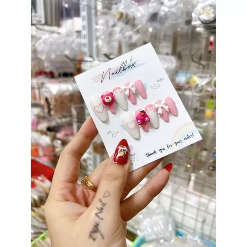 CHARM NAIL,CHARM GẤU,CHARM HOẠT HÌNH, CHARM BÚP BÊ NHIỀU MÀU TRANG TRÍ MÓNG ốp lưng điện thoại, cốc nước, bình nước