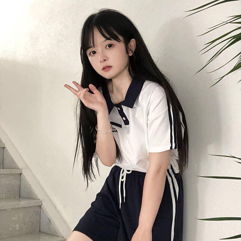 Set Bộ Thể Thao  Thêu Gấu Panda Chất Cotton Xịn  From Thụng Dáng Unisex Nam Nữ