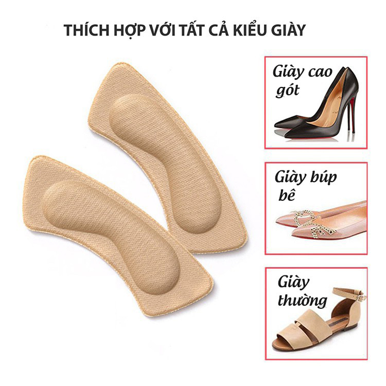 Cặp Lót Gót Giày HASA LGCGC12 Bảo Vệ Gót Sau Và Chống Trầy Chân Chính Hãng