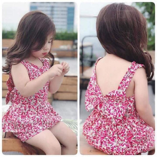 Set đồ bé gái lẻ size chất liệu thô boli cực mát