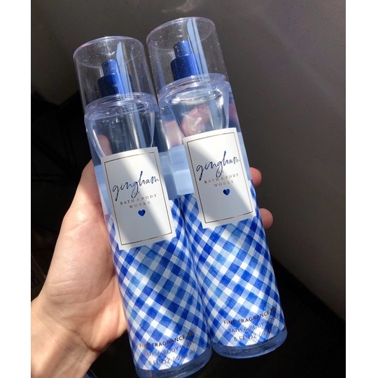 GINGHAM Xịt thơm Bodymist GIÁ RẺ 3 Mùi Gingham LOVE - NHŨ - KO NHŨ
