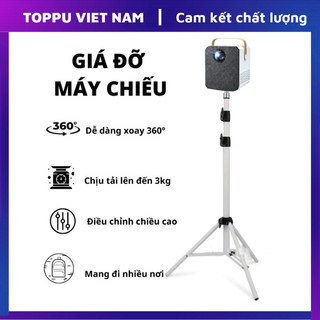 Giá đỡ máy chiếu 3 chân chắc chắn tiện dụng sức chịu đựng cao phù hợp với nhiều loại máy chiếu