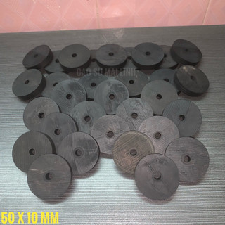 combo 10 long đền cao su phi 50 dày 10 (5cmx1cm)
