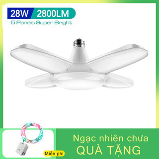 Bóng đèn LED cánh quạt xếp - ánh sáng trắng siêu sáng