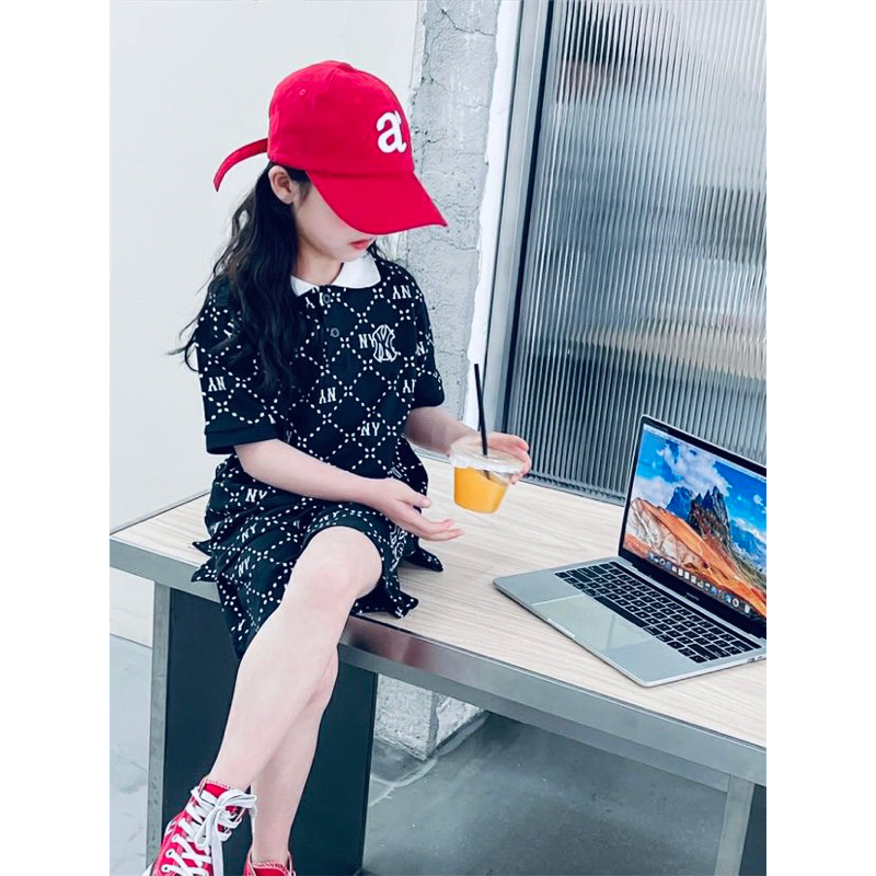 Set bộ polo MLB Tqxk màu tím than
