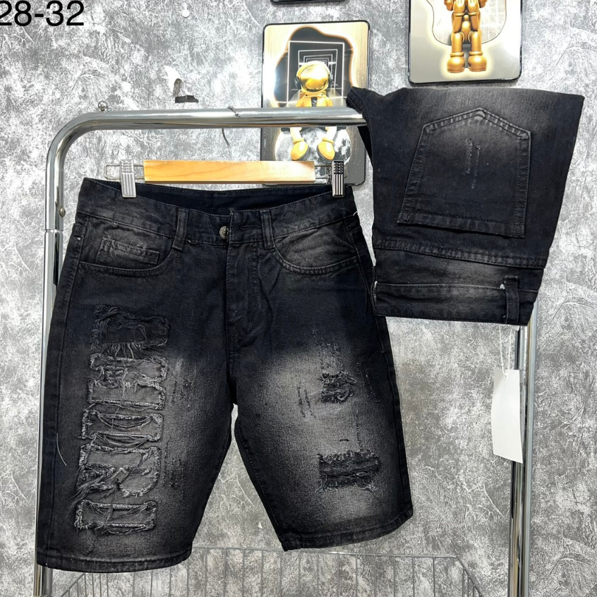 Quần short jean nam | Quần đùi nam chất liêu jean cao cấp