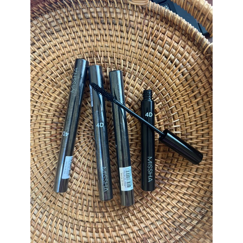 Mascara Missha Giúp Cong Và Dài Mi 4D - Không thấm nước, không lem không trôi - Hàn Quốc