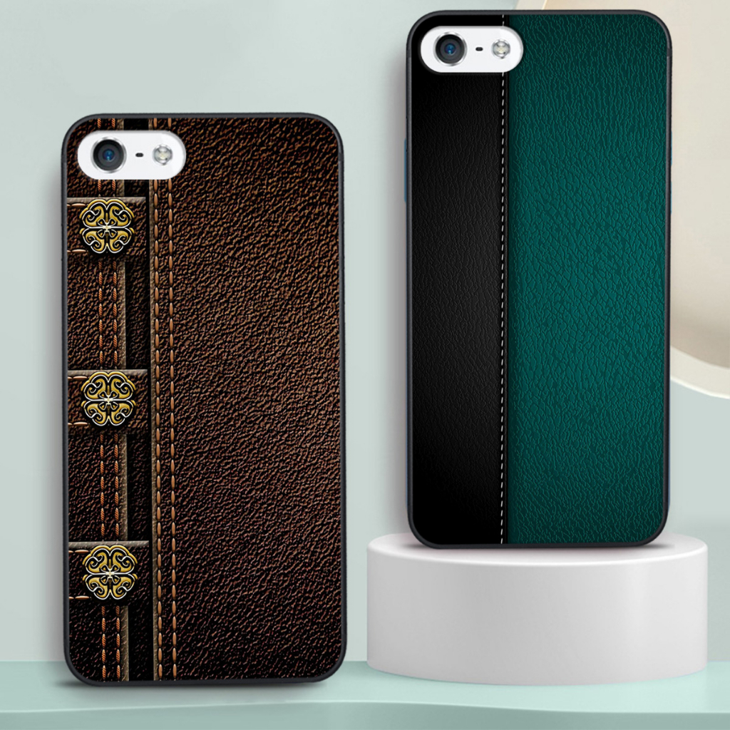 Ốp Iphone 5 / 5s in hình giả da siêu đẹp, sang trọng, cá tính