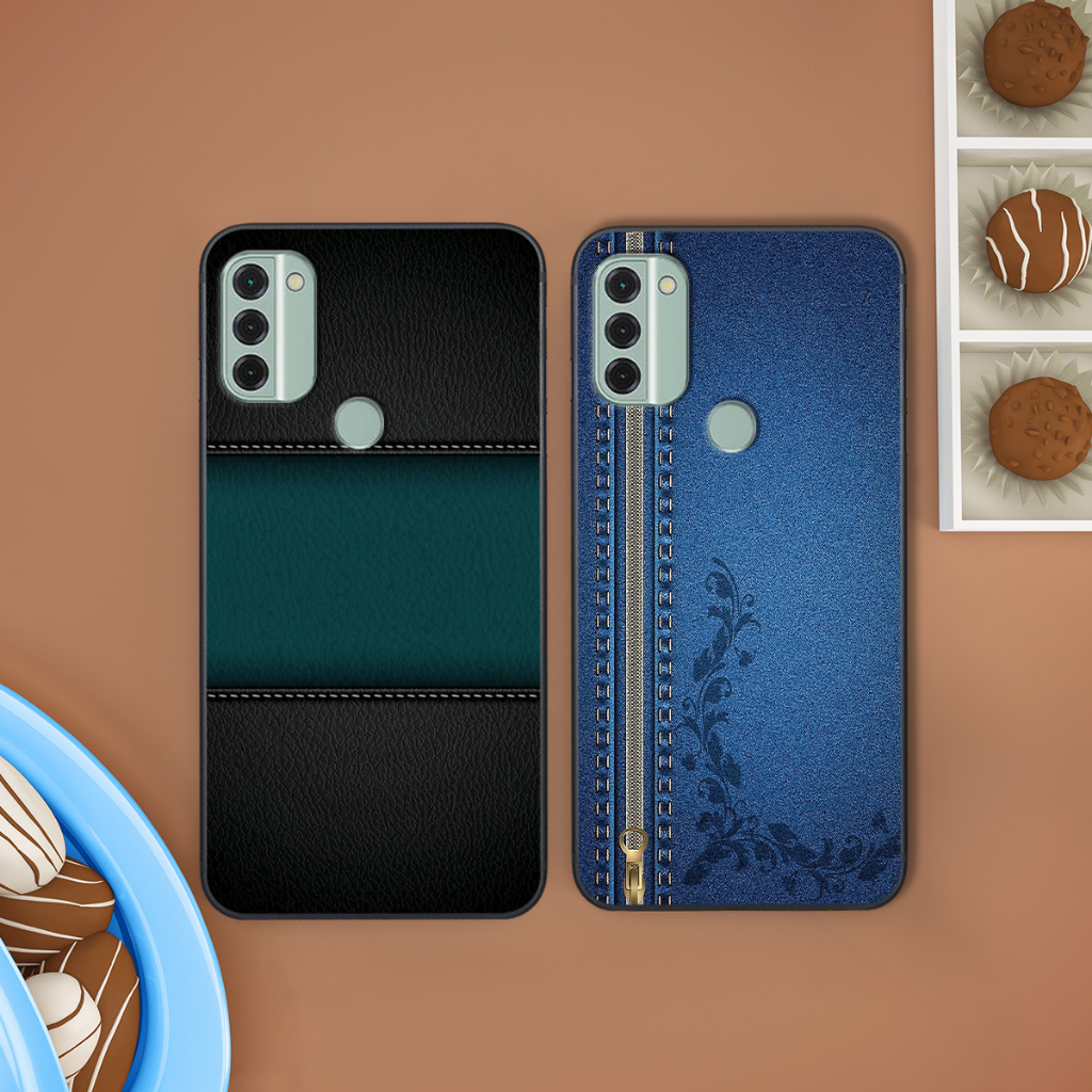 Ốp Nokia C31 in hình giả da siêu đẹp, sang trọng, cá tính