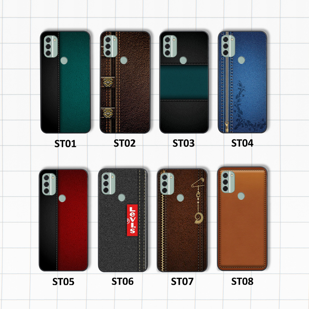 Ốp Nokia C31 in hình giả da siêu đẹp, sang trọng, cá tính