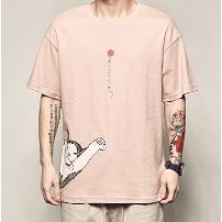 Áo Thun Nam Hoạ Tiết Nhật