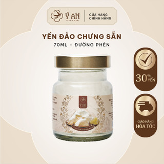 Yến chưng sẵn đường phèn Ý An thơm ngon bổ dưỡng hũ 70ml